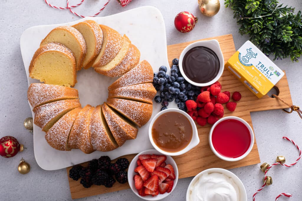 pound cake bar