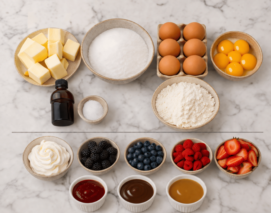 pound cake ingredients