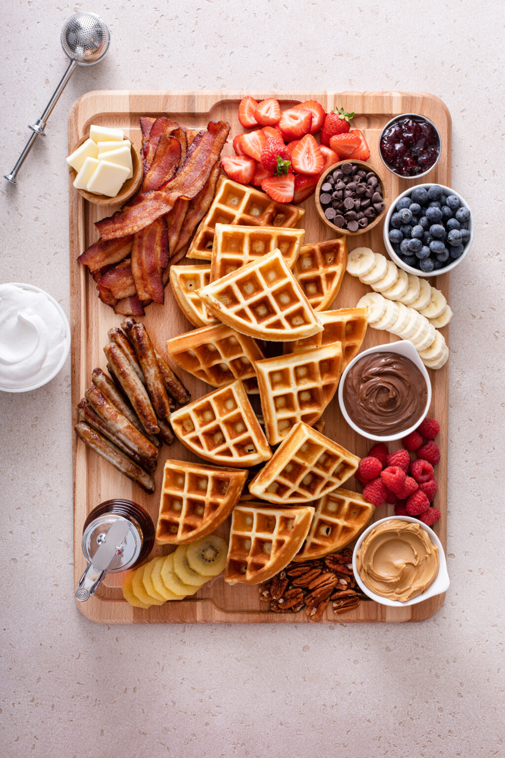 Build Your Own Waffle Board - Eating With Erica