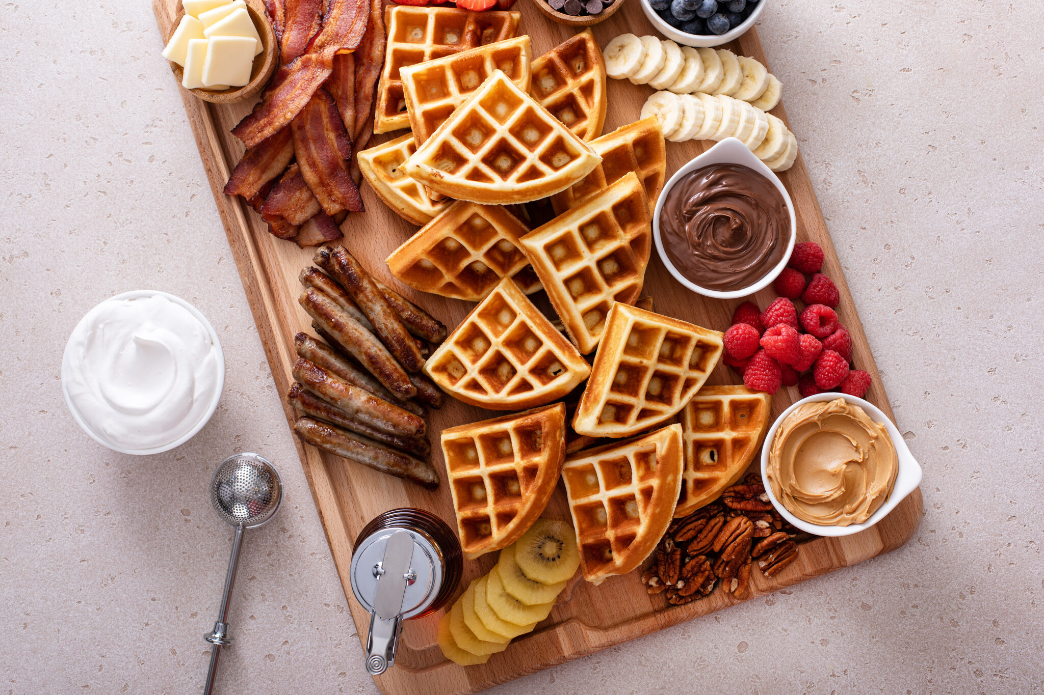 Build Your Own Waffle Board - Eating With Erica