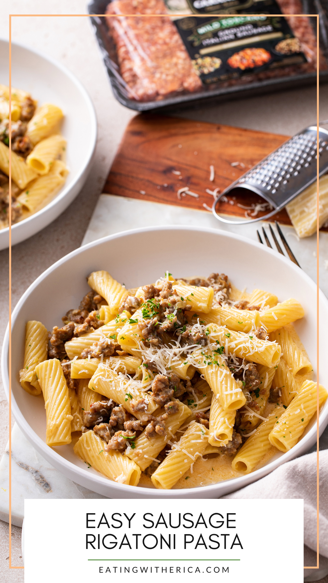 This Easy Sausage Rigatoni Pasta Recipe is definitely one that the whole family will love.