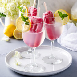 Strawberry Lemonade Fruit Pop Mocktail