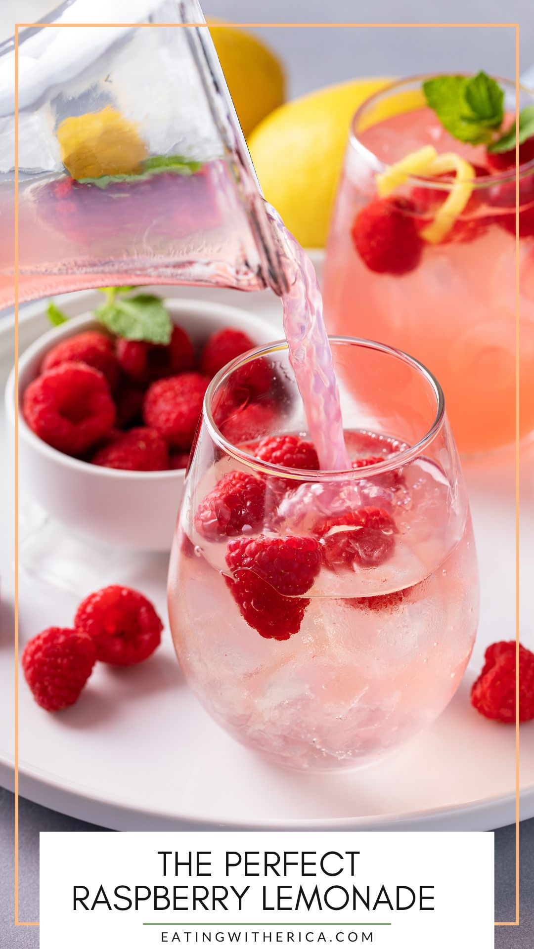 Looking for the perfect summer day drink recipe? You need to try this Delicious Raspberry Lemonade ASAP! CLICK HERE to make it today!