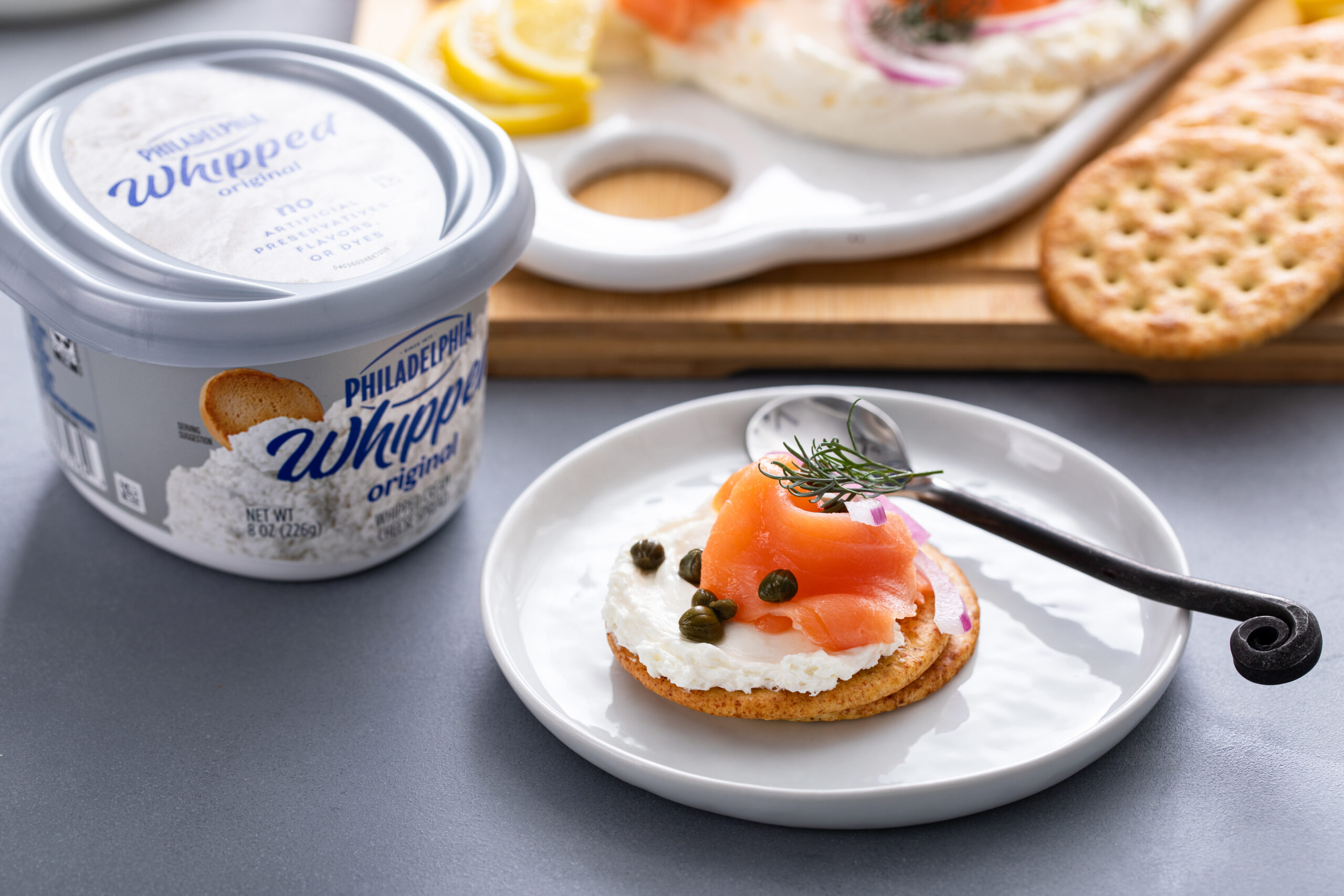 Philadelphia Cream Cheese Spread Smoked Salmon