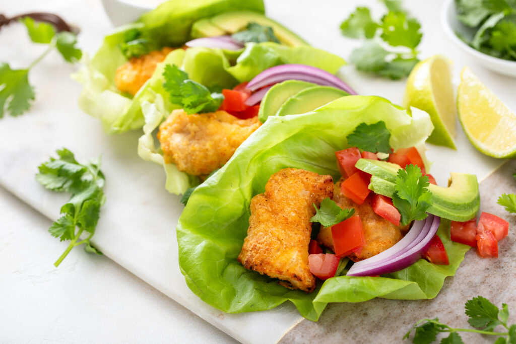Looking for the perfect festive yet simple bite sized appetizer that everyone will love? Try these Mini Catfish Tacos! CLICK HERE for the recipe!