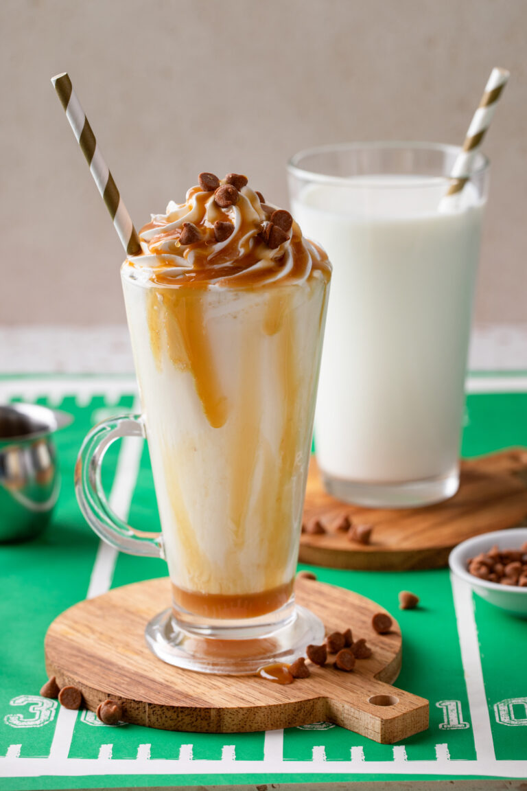 Gameday Recipe Spiked Caramel Milkshake with Tennessee Whiskey