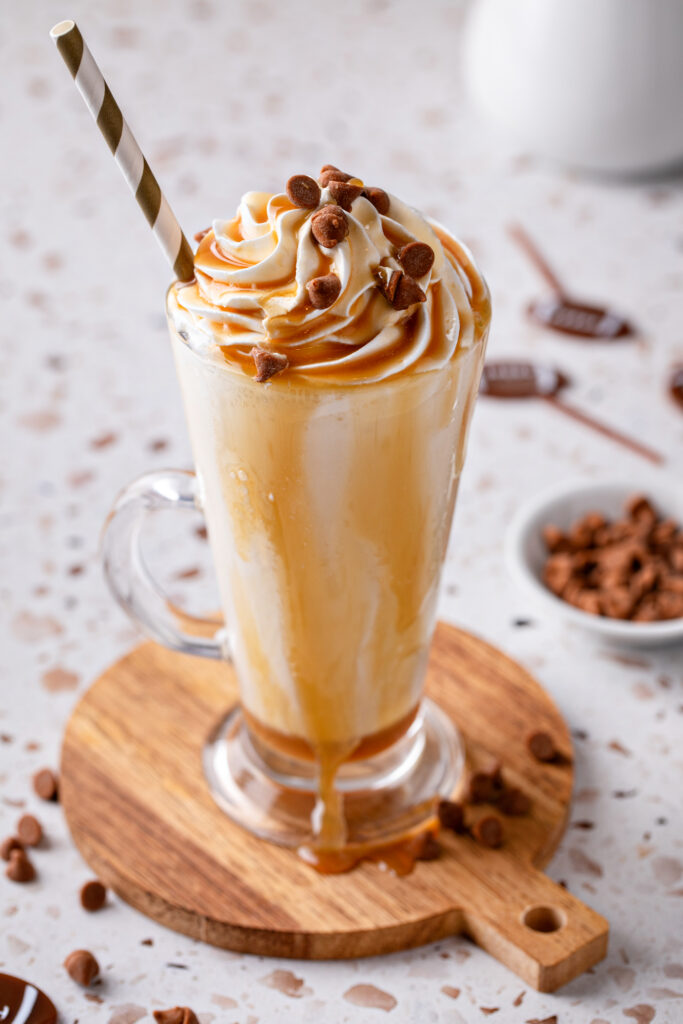 Looking for something sweet and spiked? You have to try this perfect gamely ready Spiked Caramel Milkshake!
