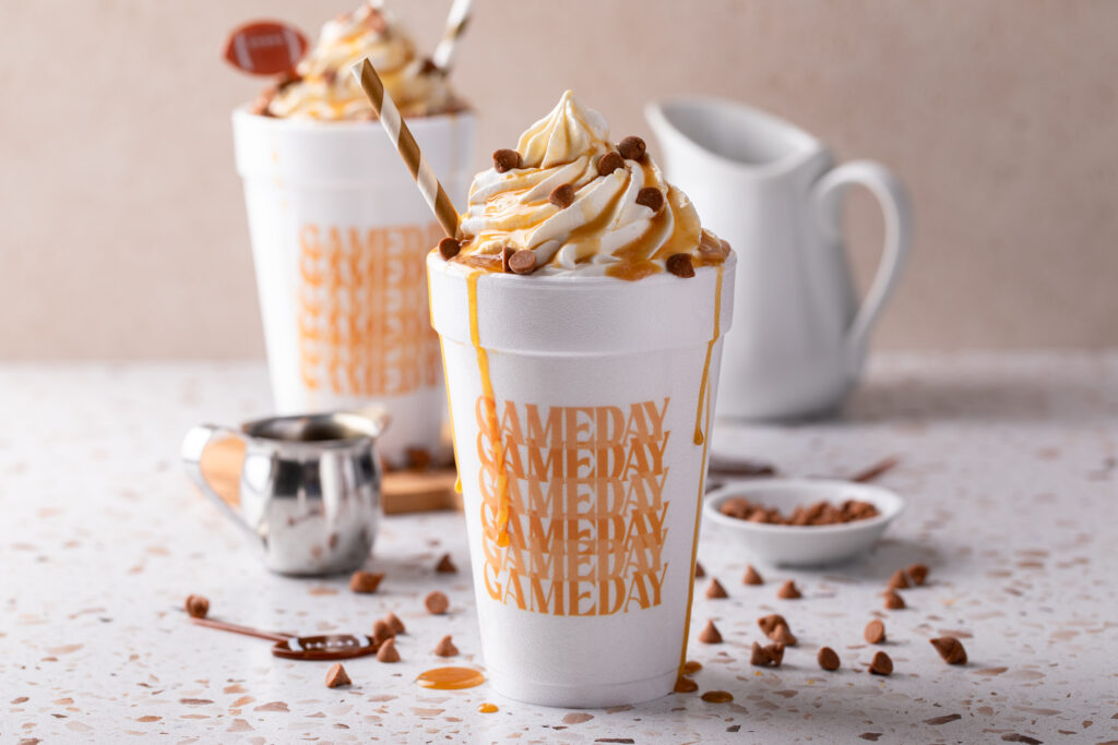 Looking for something sweet and spiked? You have to try this perfect gamely ready Spiked Caramel Milkshake!