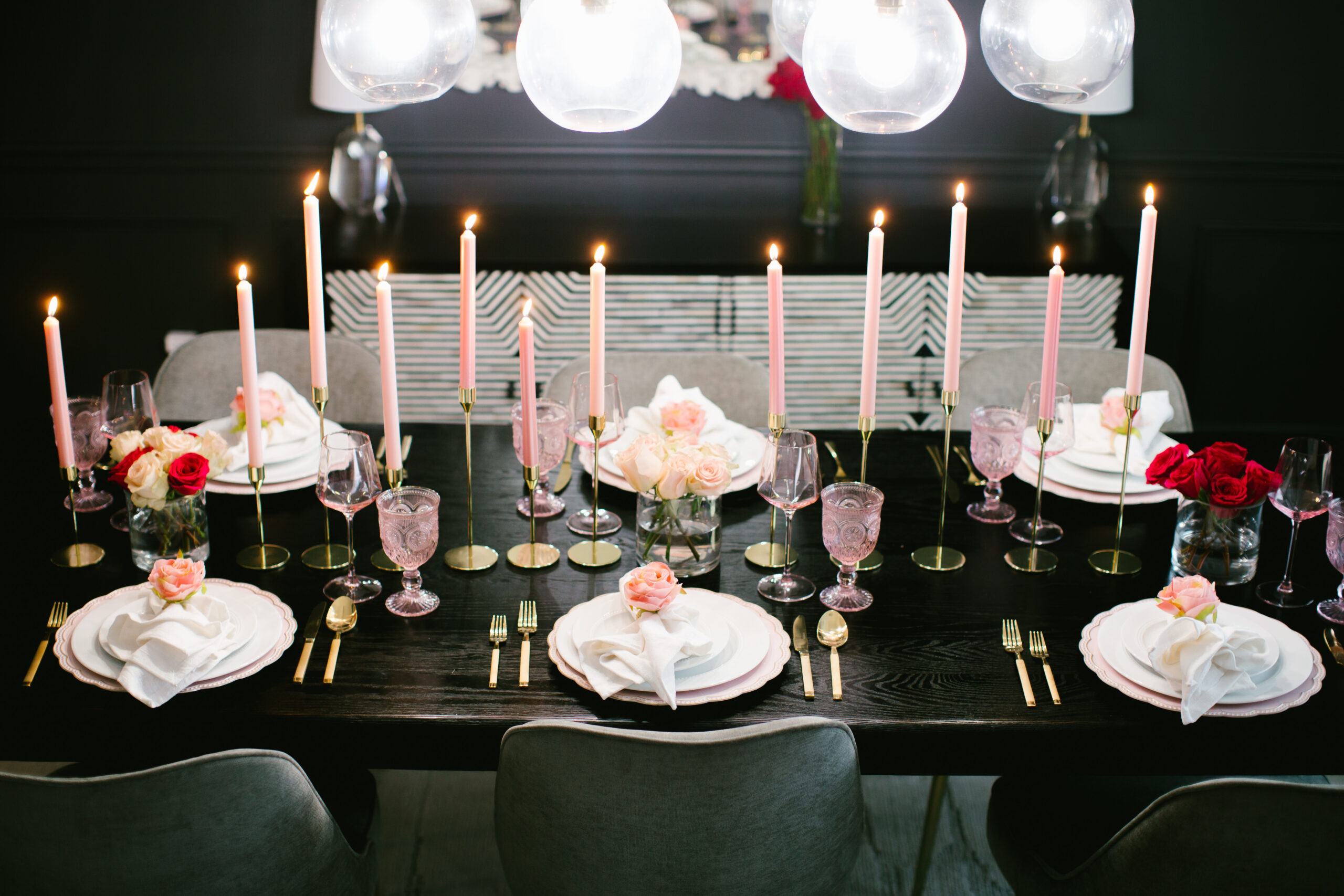 CLICK here to see how to create the perfect Valentine's Day tablescape to get you inspired to create a perfect experience for the ones you love this year. 