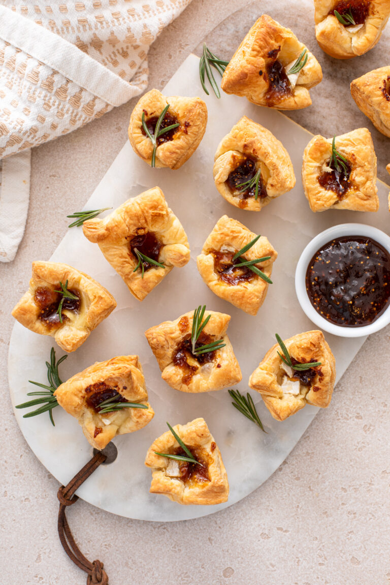 The Perfect Appetizer: Mini Fig & Brie Bites