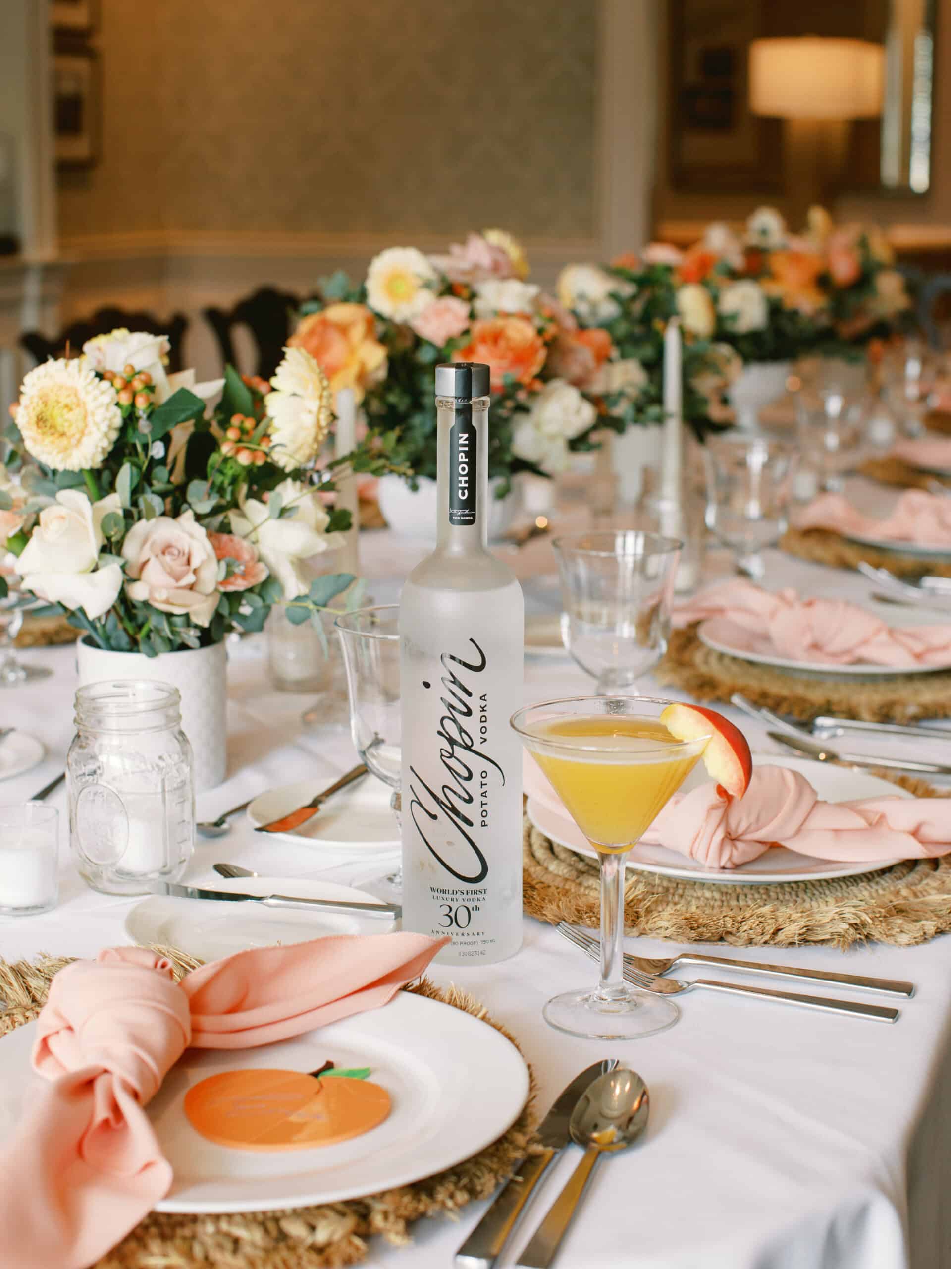 Pantone Color Of The Year: Peach Fuzz + Martini Recipe