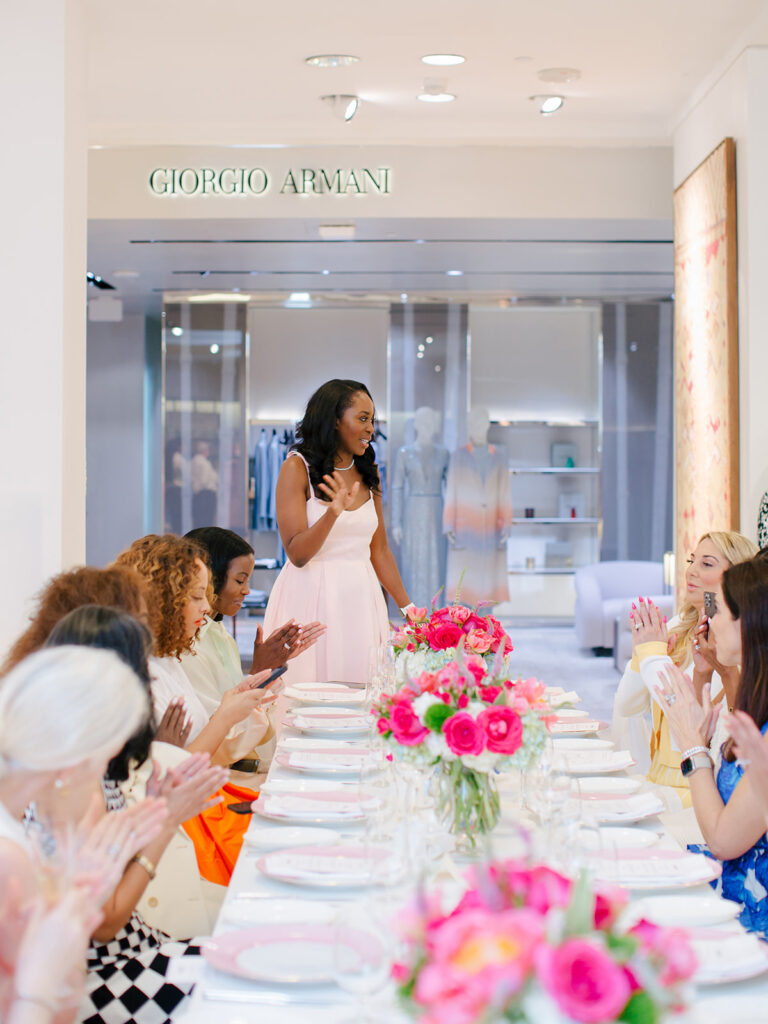 Looking for stylish dinner party ideas? Don’t miss our Spring Fashion Luncheon at Neiman Marcus Café Atlanta, where fashion and food came together in a beautiful, unforgettable women’s networking event.