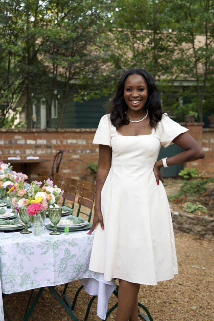 Erica A. Thomas in Fellows Cafe