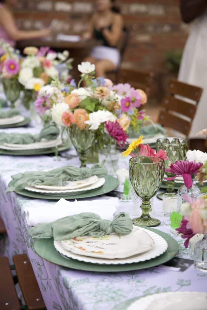 beautiful tablescape