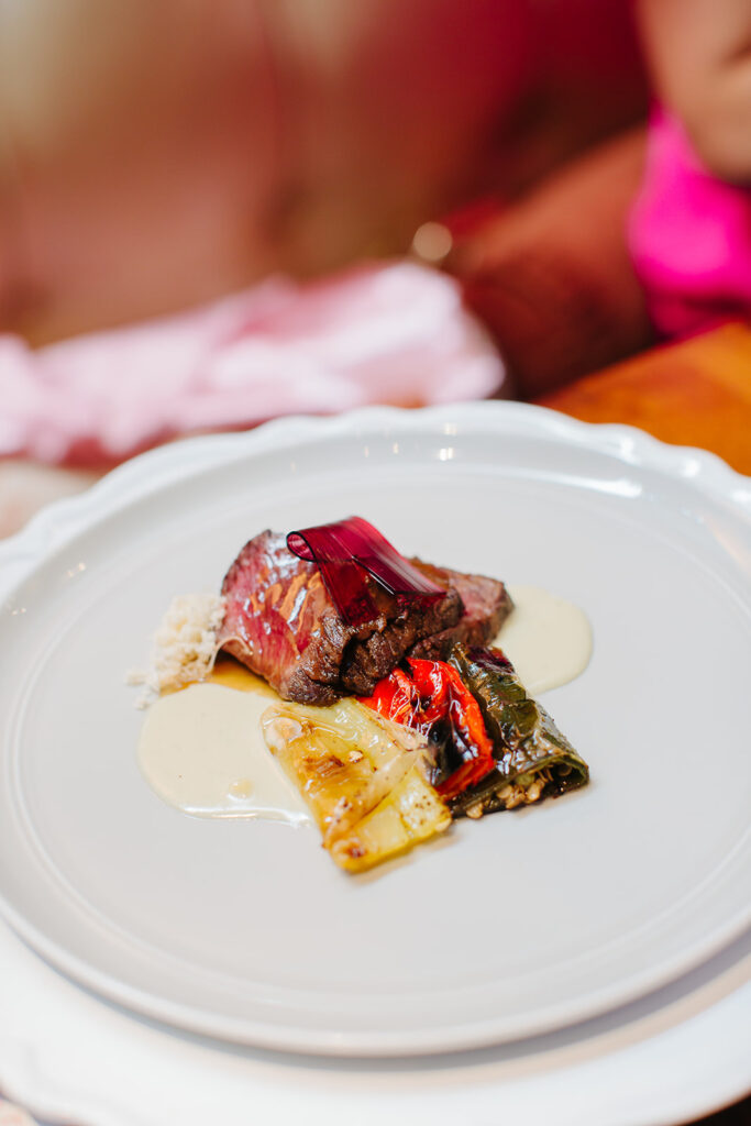 Relive the unforgettable Eating with Erica Supper Club dinner at The Alden. A night of vibrant conversation, curated cuisine, and inspiring community.