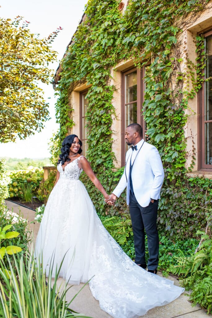 Erica A. Thomas with husband