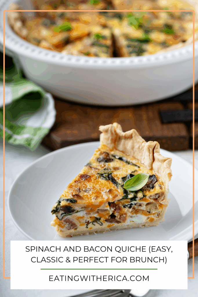 Spinach and Bacon Quiche