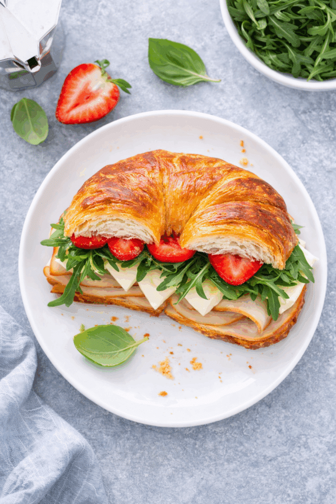 turkey brie croissant