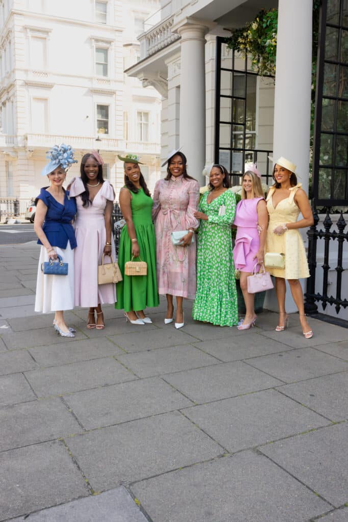 Friends enjoying Ascot