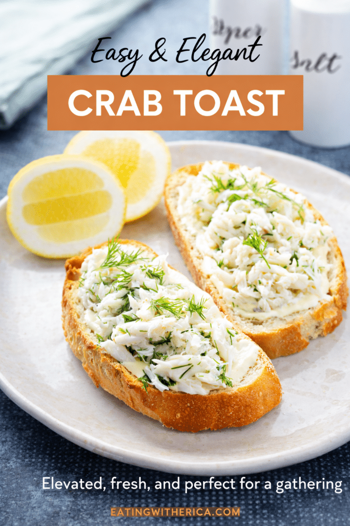 Crab Toast Pinterest Pin