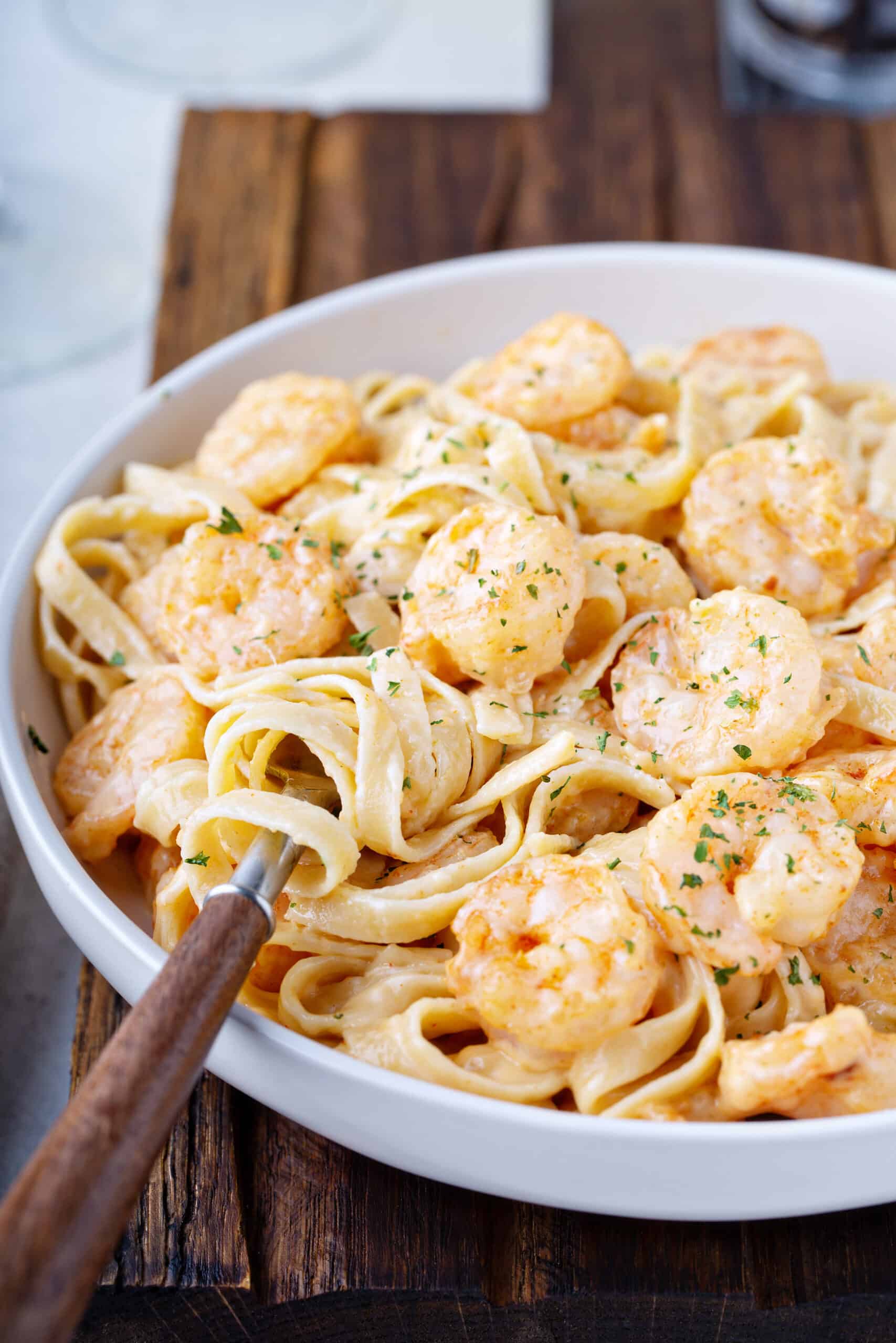 Shrimp Alfredo Pasta