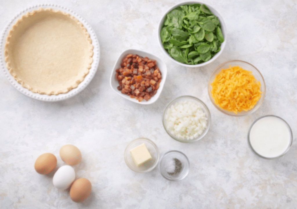 quiche ingredients