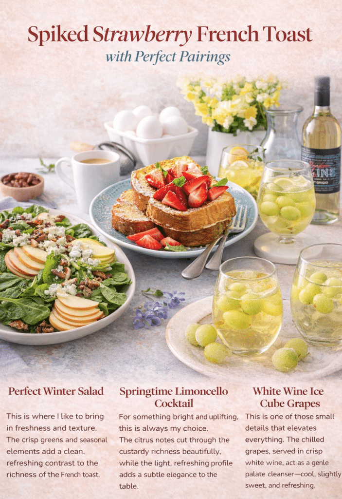 strawberry french toast pair