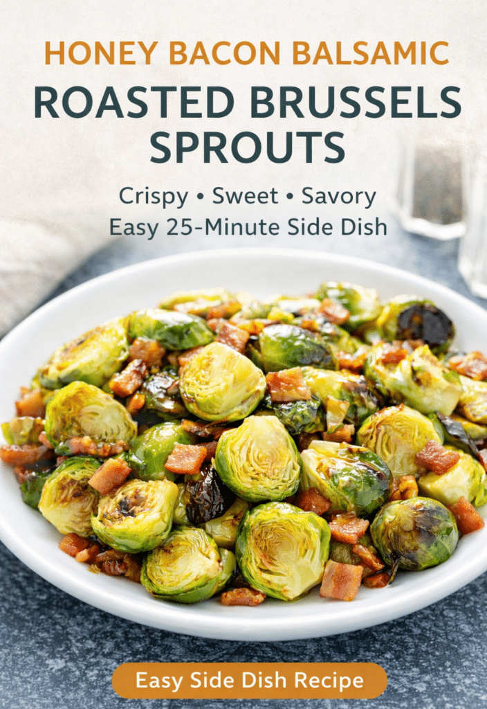 balsamic roasted sprouts brussels pintrest pin