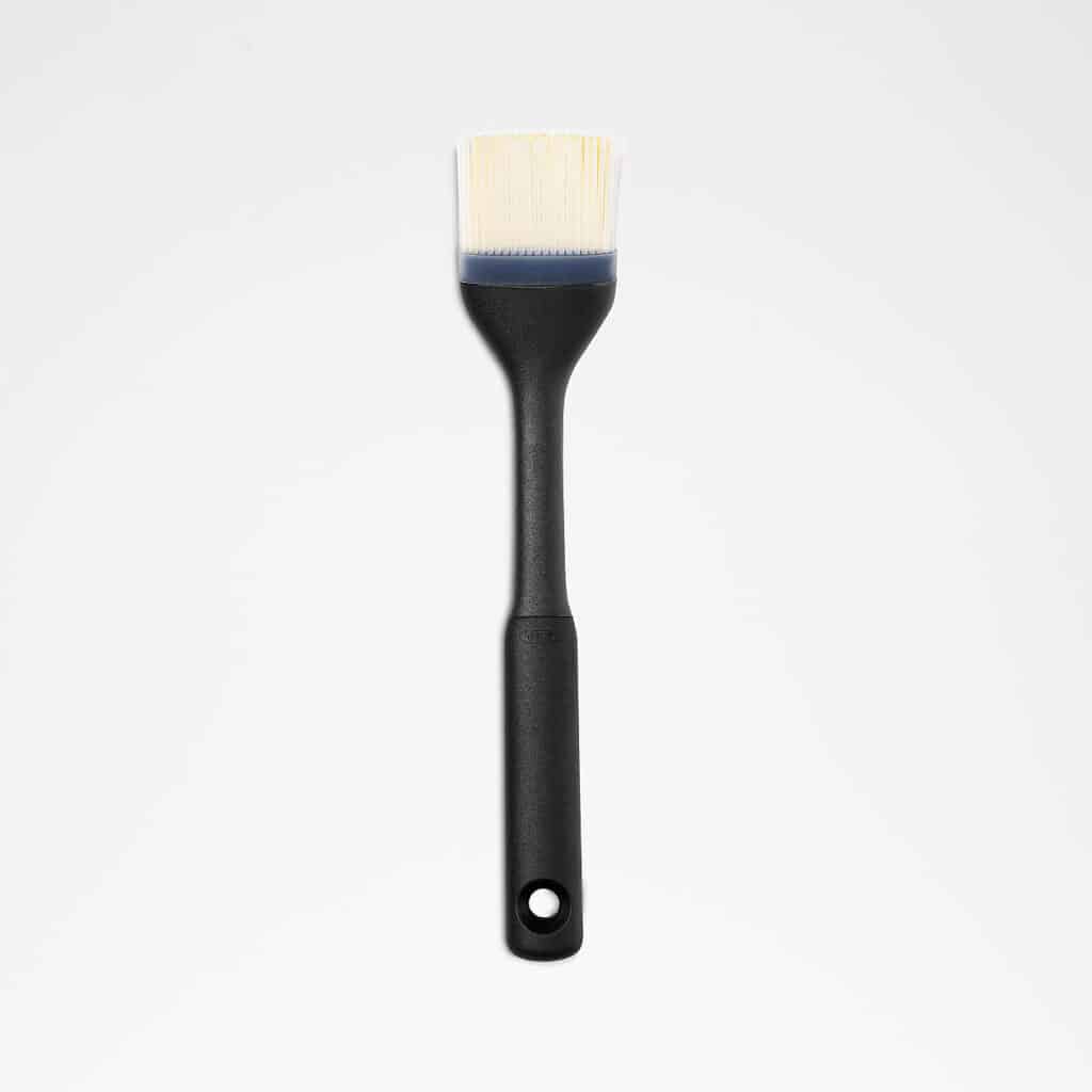 Pastry brush glazing pie crust