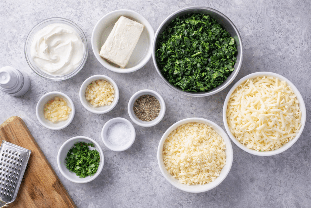 spinach dip ingredients