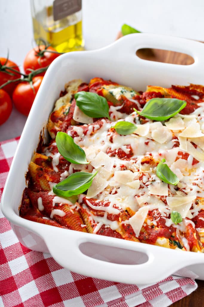 yummy Spinach and Ricotta Stuffed Shells