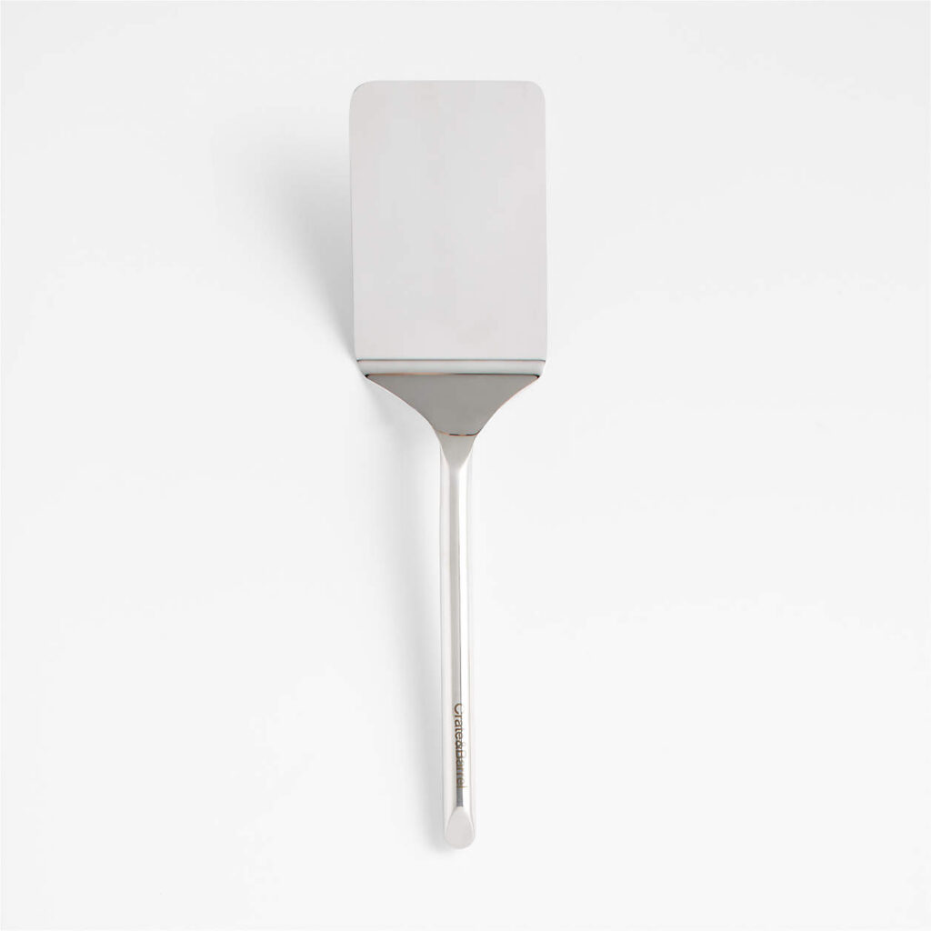 Stainless steel flexible turner spatula