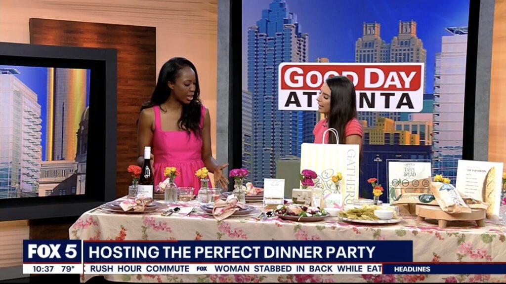 How to host a dinner party — FOX 5 Atlanta segment