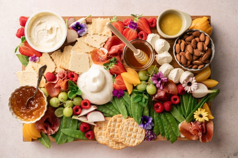 How to Build an Easy Spring Charcuterie Board