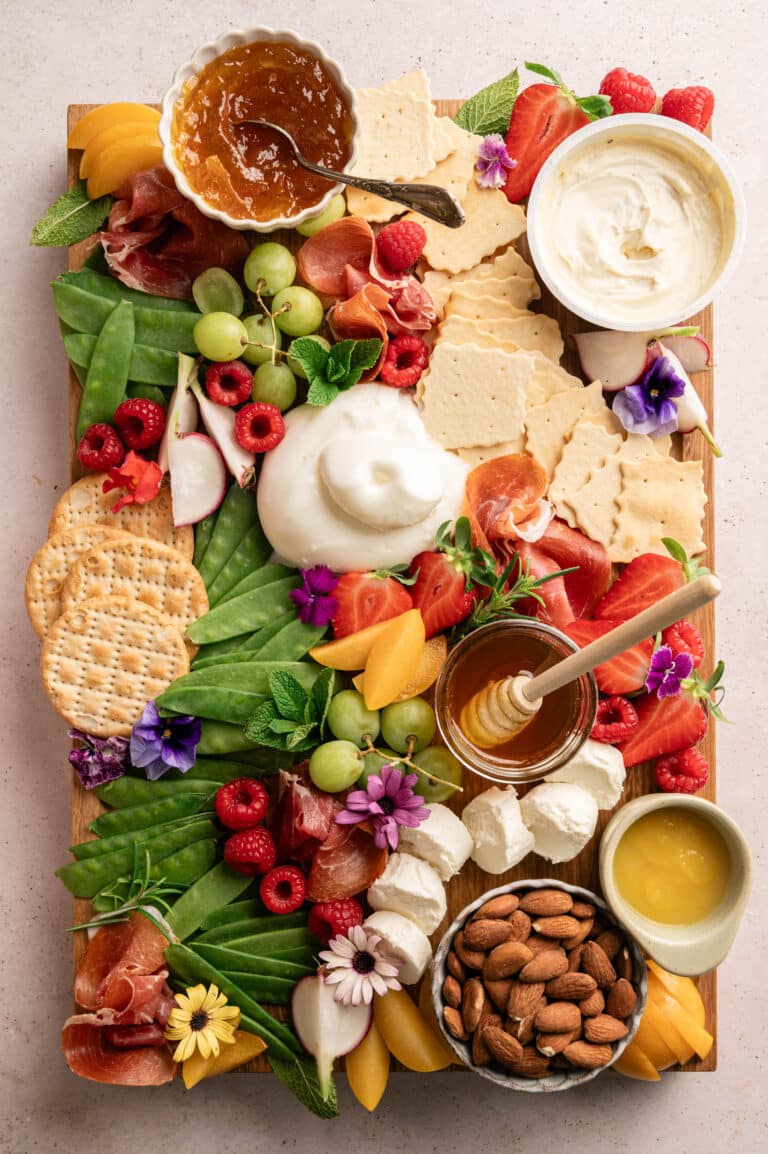How to Build an Easy Spring Charcuterie Board