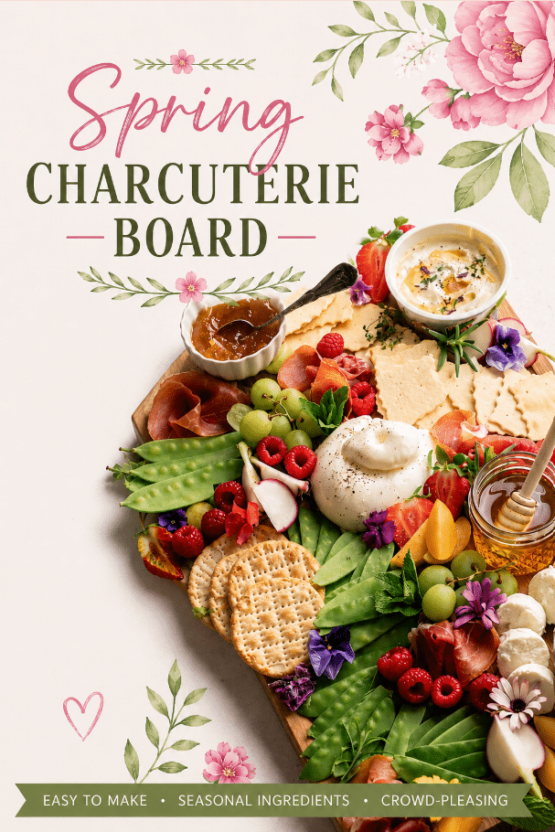 Spring Charcuterie Board