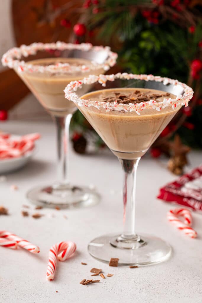 2 servings of Peppermint Martini