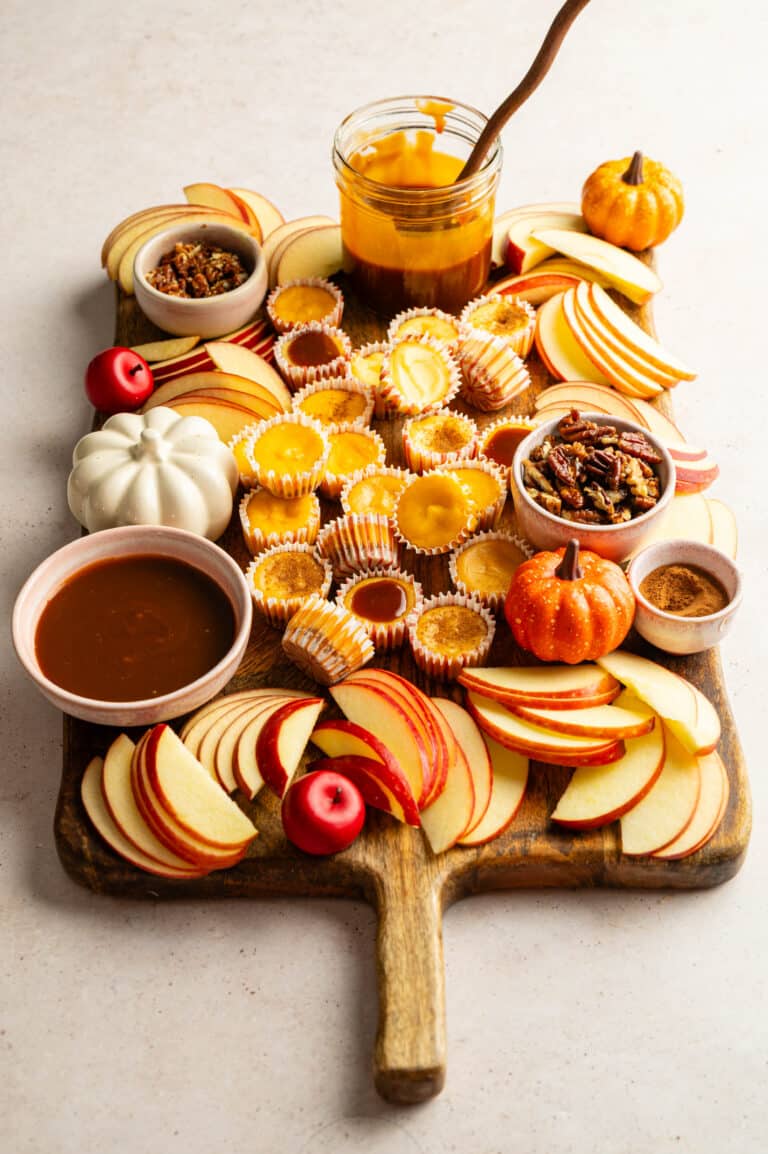 Fall Mini Cheesecake Board