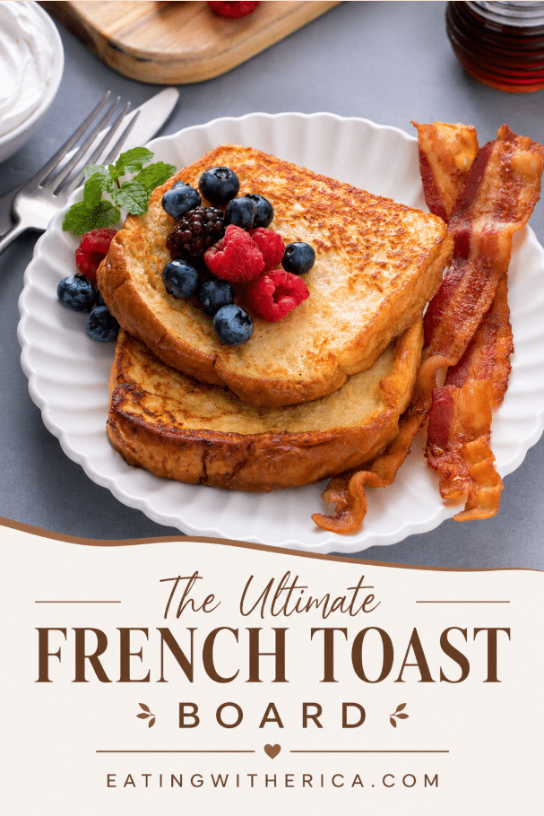 Pinterest graphic for Easy French Toast Board