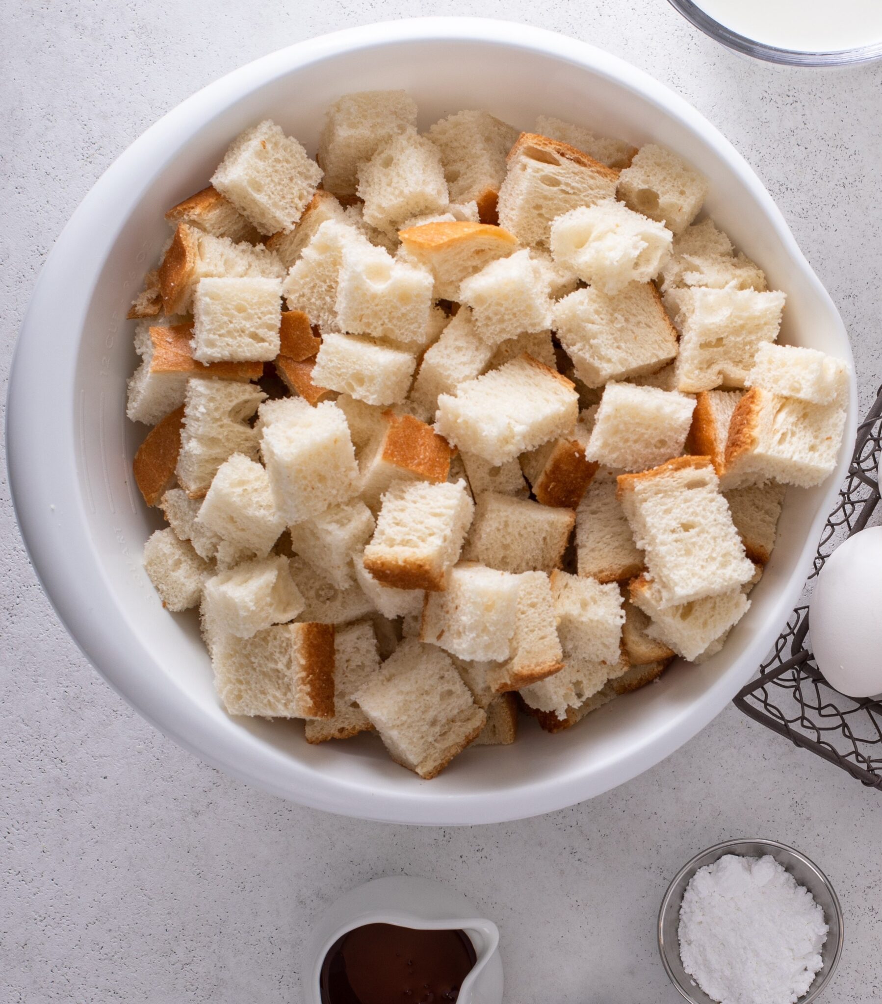 Very Berry French Toast Casserole, french bread into cubes