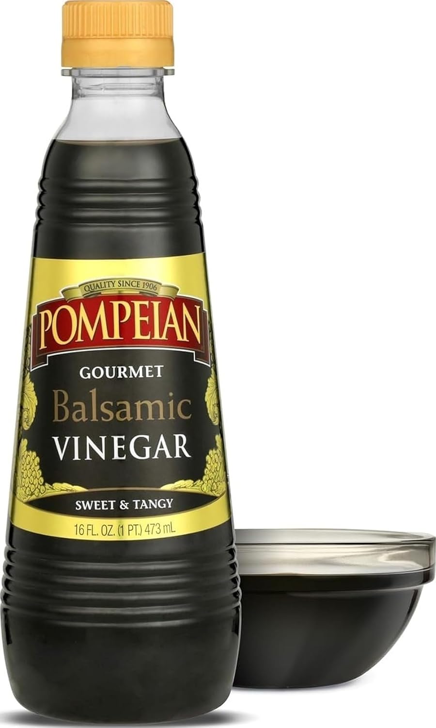 Bottle of Pompeian balsamic vinegar