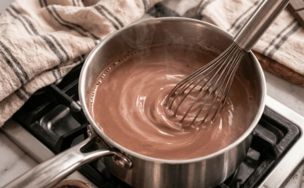 image of The Perfect Hot Chocolate Bar in hot form