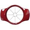 A red KitchenAid apple slicer and corer