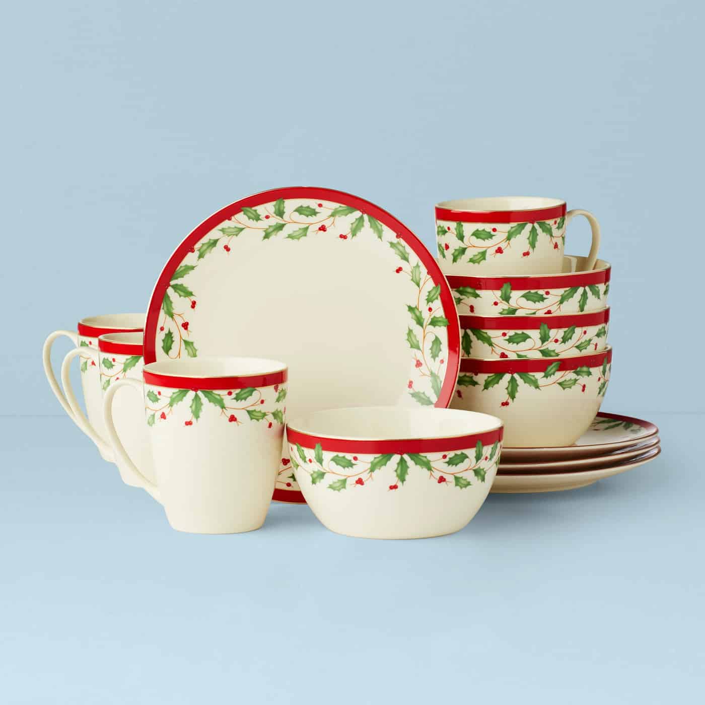 Lenox Holiday Dessert Set