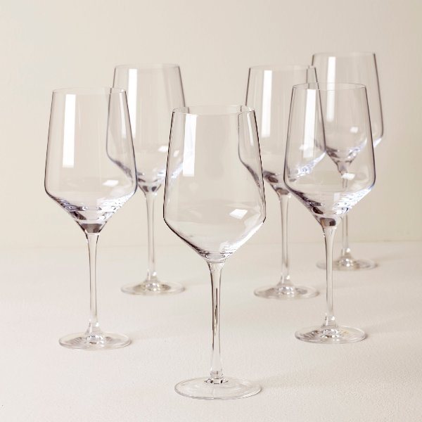 Lenox Tuscany Classics angled wine glasses