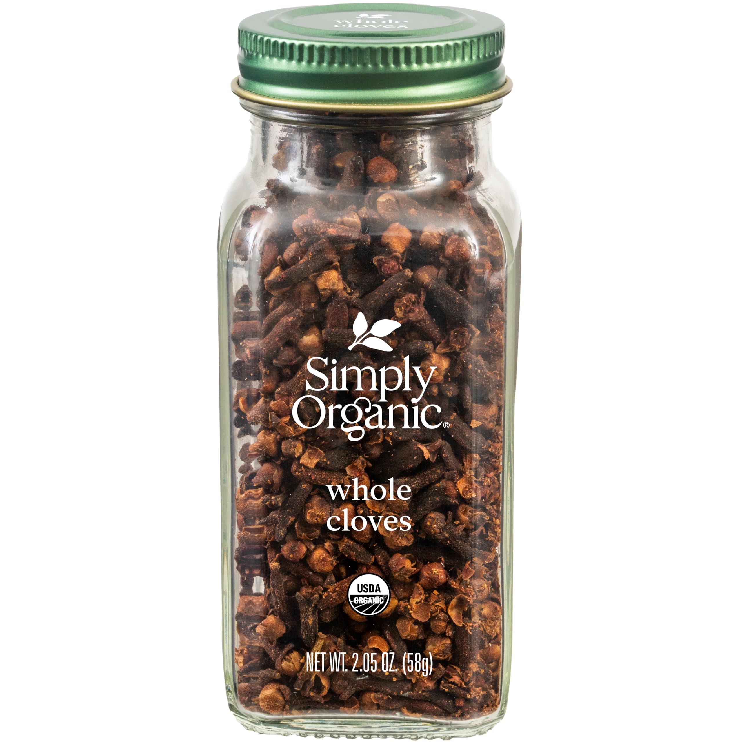 Jar of Simply Organic whole cloves