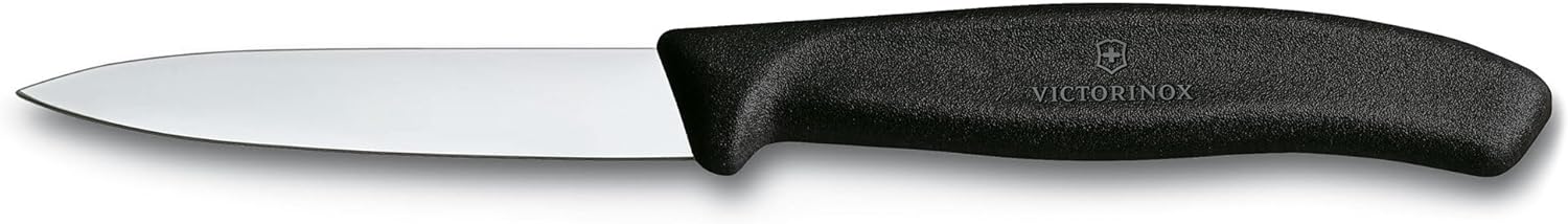 Victorinox Swiss Classic 3.25-inch paring knife with a black handle