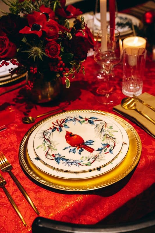Lenox Winter Greetings 12-Piece Dinnerware Set