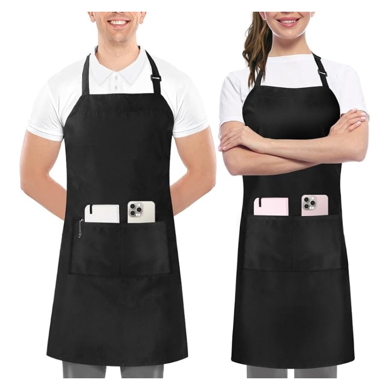 Bib Aprons with Pockets