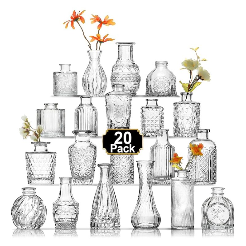 Glass Bud Vases